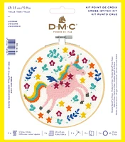 DMC 6" Unicorn Counted Cross Stitch Kit