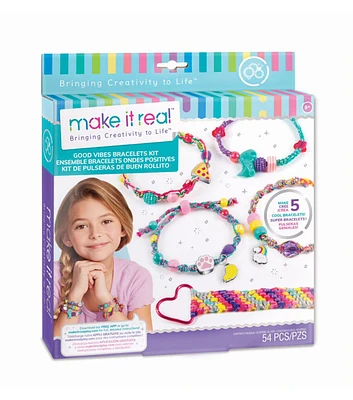 Make It Real 54pc Good Vibes Bracelet Kit