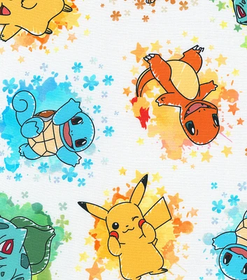 Pokemon Pikachu & Friends Pop Culture Cotton Fabric