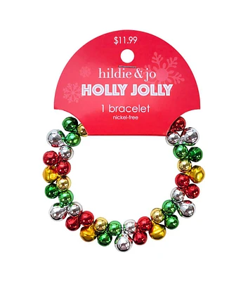 1ct Christmas Bell Bracelet by hildie & jo