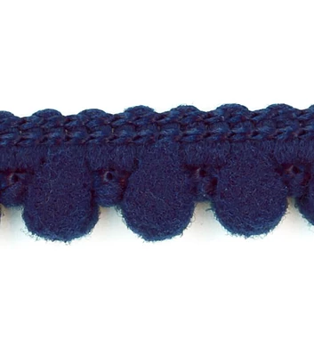 Simplicity Mini Puff Ball Trim 0.38'' Navy