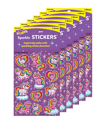 TREND 144pc Large Sparkly Unicorns Sparkle Stickers