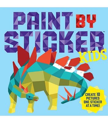 Workman Publishing Dinosaur Paint By Sticker Book