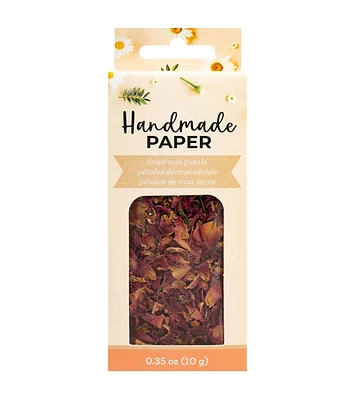 American Crafts .35oz Handmade Paper Rose Petals