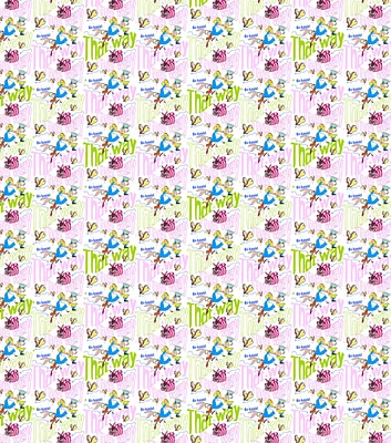 Alice In Wonderland That Way Cotton Fabric