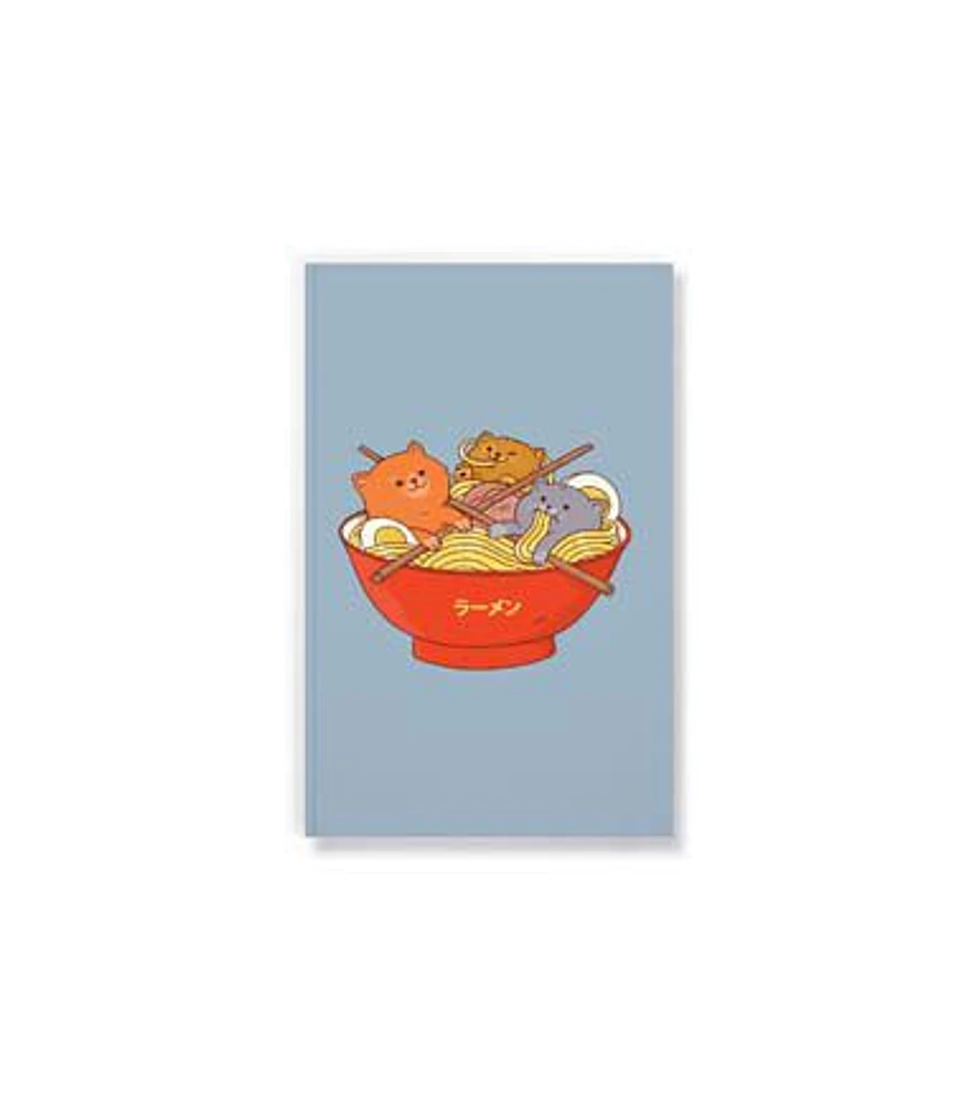 Denik 144 Sheet Ramen & Cats Layflat Notebook