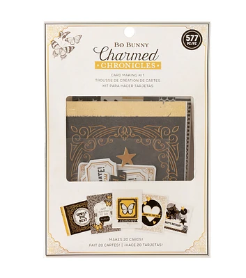 8" x 6" Bo Bunny Charmed Chronicles Card Making Kt