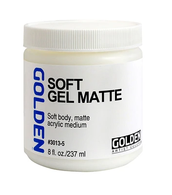 Golden Soft Gel Matte 8oz