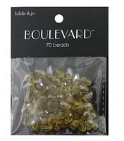 70pc Gold Glass Beads by hildie & jo