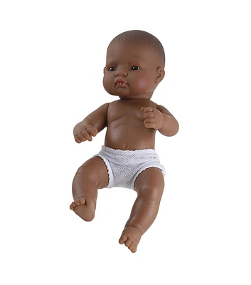 Miniland Educational 12" Anatomically Correct Newborn Hispanic Girl Doll