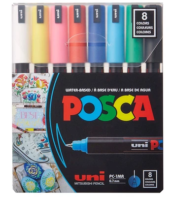 POSCA 8ct Ultra Fine Paint Markers