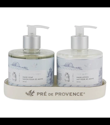 Design Imports Pre De Provence Soap & Lotion Set Milk