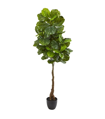 Nearly Natural Fiddle Leaf Fig Tree 64"