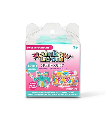 Rainbow Loom 1302ct Cutie Cube Sweets Bracelet Kit