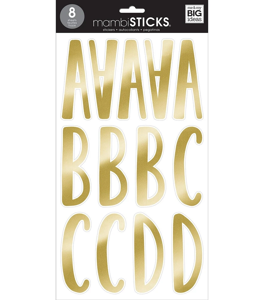 Mambi Foil Stickers Leah Gold