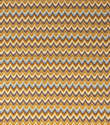 Stitch & Sparkle Brown Ikat Duck Cotton Canvas Fabric