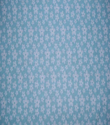 Teal Ditsy Floral Quilt Cotton Fabric by Quilter's Showcase