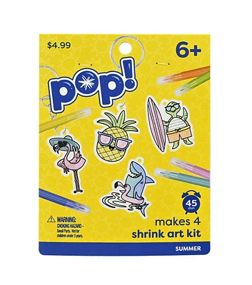 4ct Summer Shrinky Art Kit by POP!