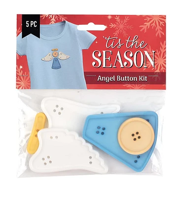 Blumenthal Lansing 5pc Tis the Season Angel Button Kit