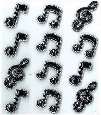 Music Notes Cabochons