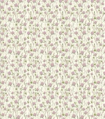 Springs Creative Thistle on White Premium Cotton Fabric