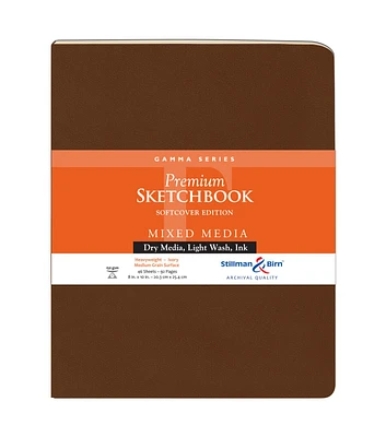 Stillman & Birn 8" x 10" Gamma Series Portrait Soft Cover Sketchbook