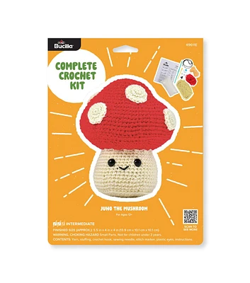 Bucilla 5.5" Mushroom Amigurumi Kit