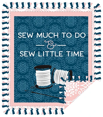 72" Wide Sew Little Time No Sew Fleece Blanket