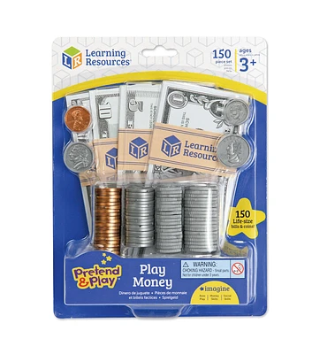 Learning Resources 150ct Pretend & Play Money Game