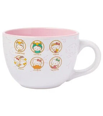 24oz Hello Kitty Zodiac Ceramic Soup Mug