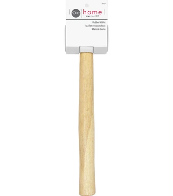 Dritz Home Rubber Mallet with Wooden Handle