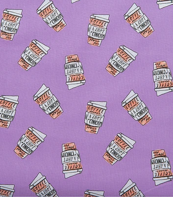 Gilmore Girls Shot Of Cynicism Cotton Fabric