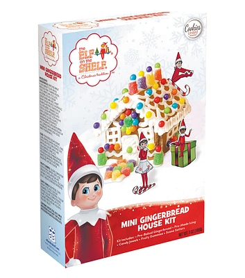 6pc Christmas Elf On The Shelf Mini Gingerbread House Kit