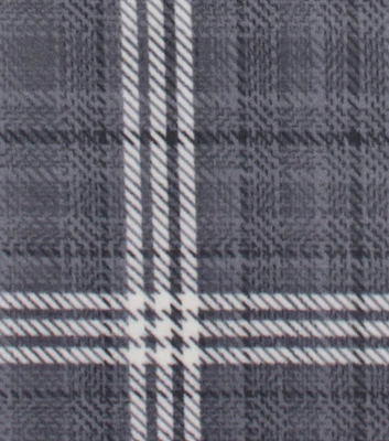 Sweater Plaid Anti Pill Fleece Fabric