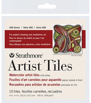 Strathmore Artist Tiles 4" x 4" Watercolor