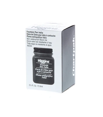 Higgins Fountain Pen India Ink 2.5oz Bottle