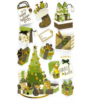 Jolee’s Boutique Christmas Stickers Gifts