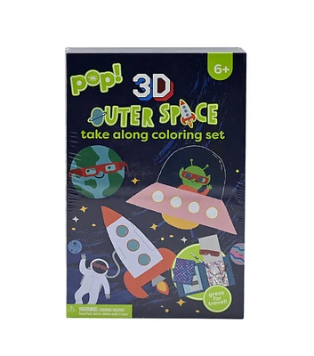 3D Outer Space Activity & Coloring Kit by POP!