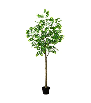 Nearly Natural 6' Real Touch Greco Citrus Artifical Tree With Pot