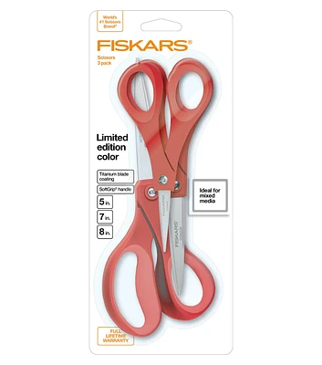 Fiskars 3ct Multiple Size Scissor Set