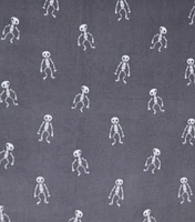 POP! Halloween Skeletons Lightweight Fleece Fabric