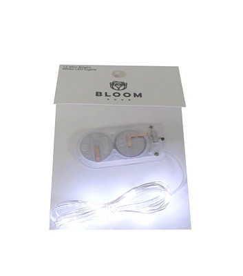 4" LED Bright White Moon String Lights 12ct by Bloom Room