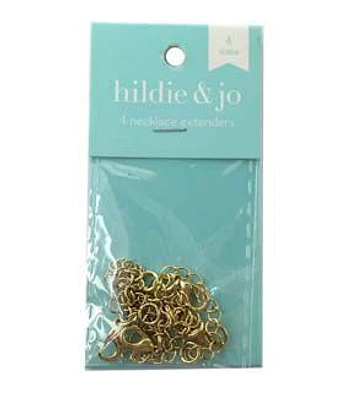 4ct Gold Assorted Necklace Extenders by hildie & jo