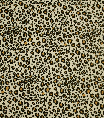 Cheetah Print Suede Fabric by The Witching Hour