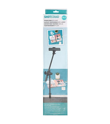 We R Memory Keepers 17" Shotbox Extendable Phone Stand With Light