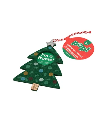 7" Christmas Tree Felt Photo Ornament by POP!