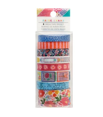 American Crafts 8ct Paige Evans Adventure Washi Tape