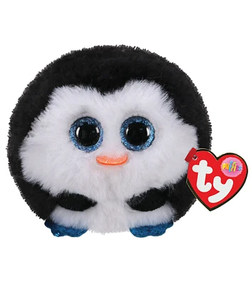 Ty Inc Puffies Black & White Waddles the Penguin Plush Toy