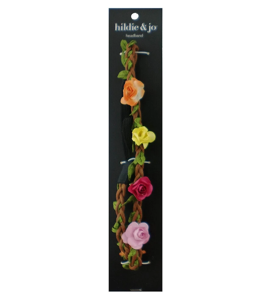 Multicolor Flower Headband by hildie & jo