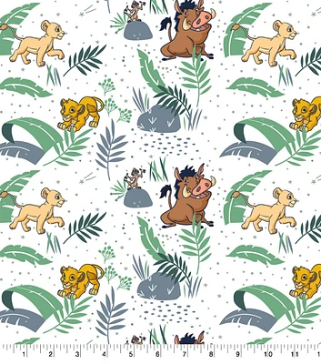 Lion King Friends Cotton Fabric